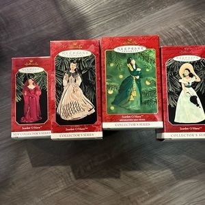Vintage Hallmark Scarlett O’Hara Ornaments